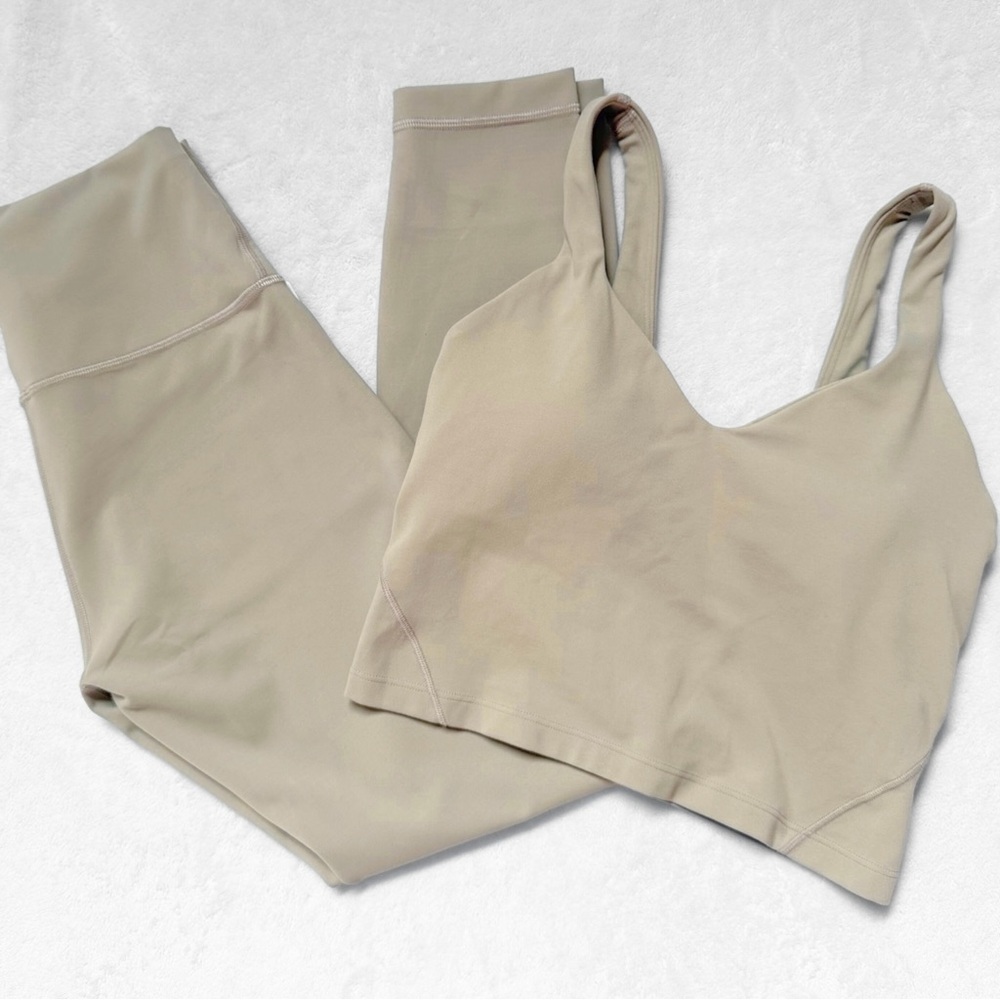 NWT Lululemon Wunder Train HR Tight 25” – Sheer Oak – Size 6 - Picture 11 of 11